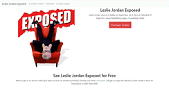 Desktop Screenshot of lesliejordandallas.com